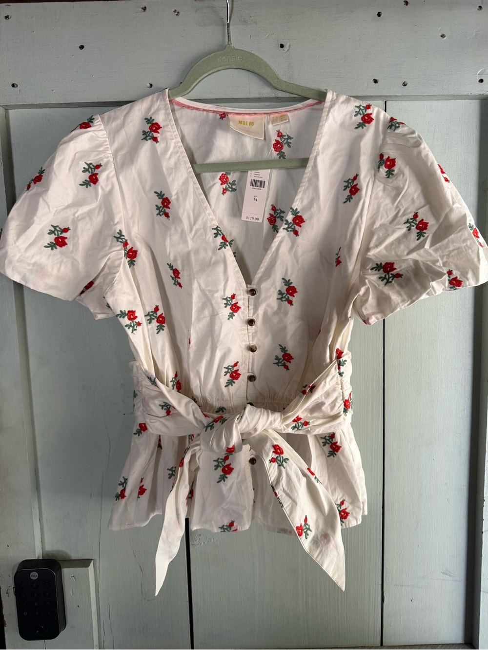 Anthropologie NWT floral top